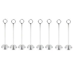 SET OF 8 JOHNSON ROSE 4135 TABLE TOP CARD HOLDERS NEW